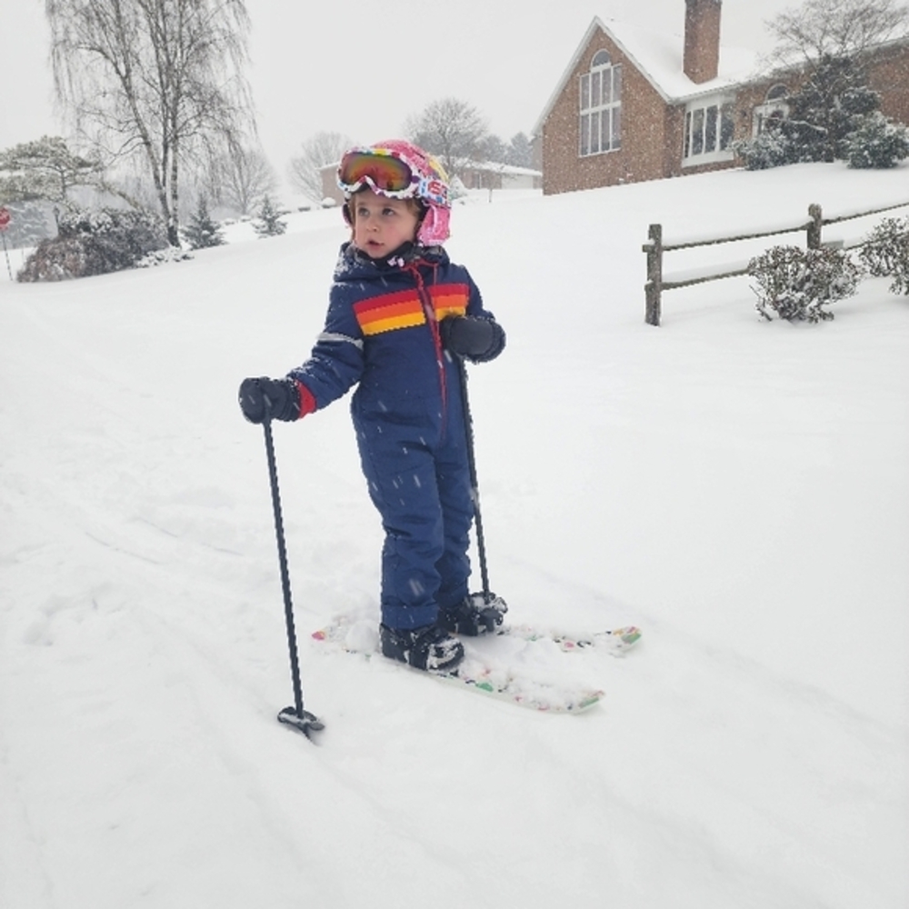 Colorful Kids Ski Snow Suit